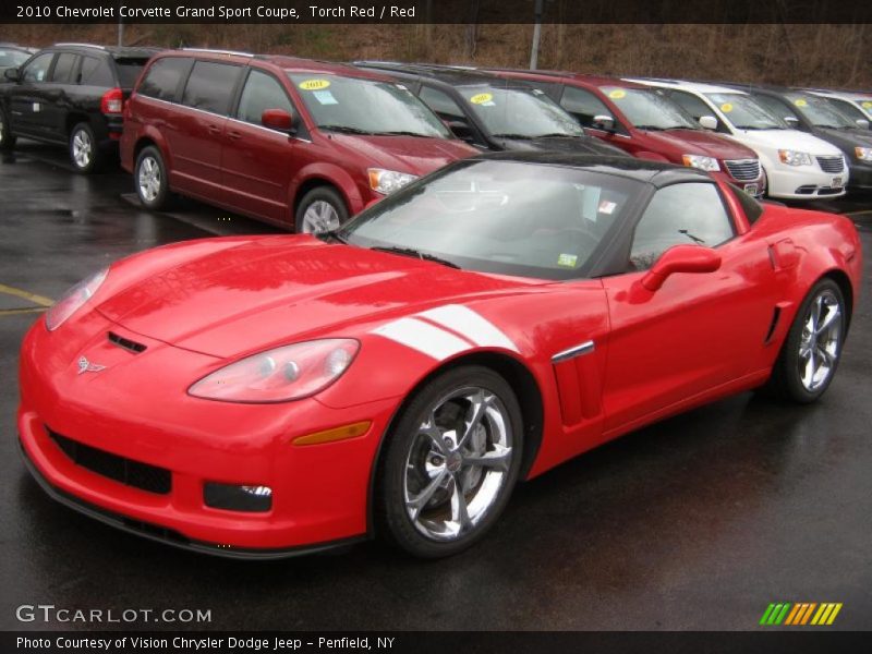  2010 Corvette Grand Sport Coupe Torch Red