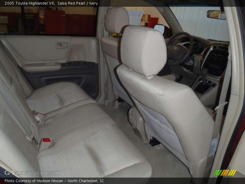 Salsa Red Pearl / Ivory 2005 Toyota Highlander V6