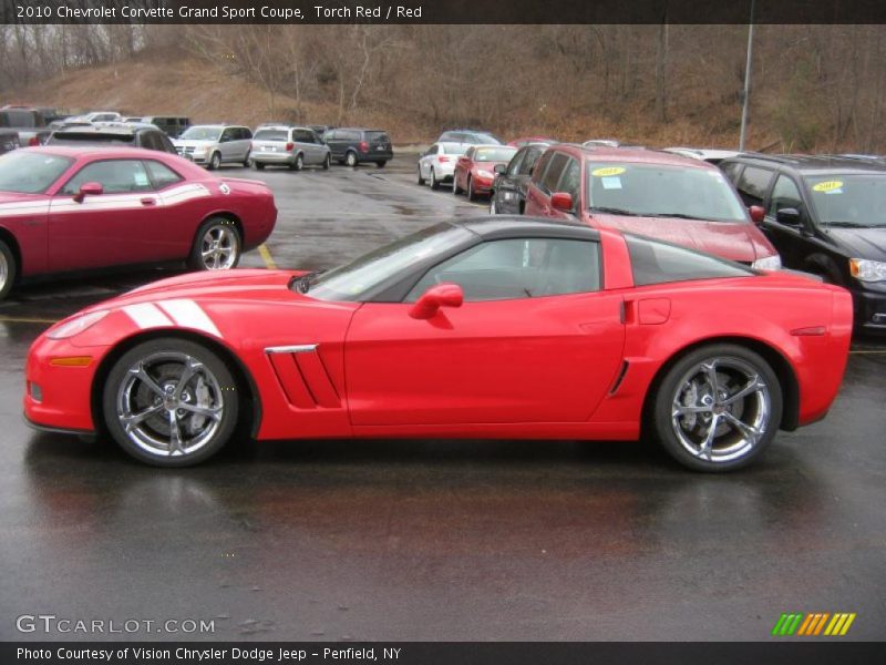  2010 Corvette Grand Sport Coupe Torch Red