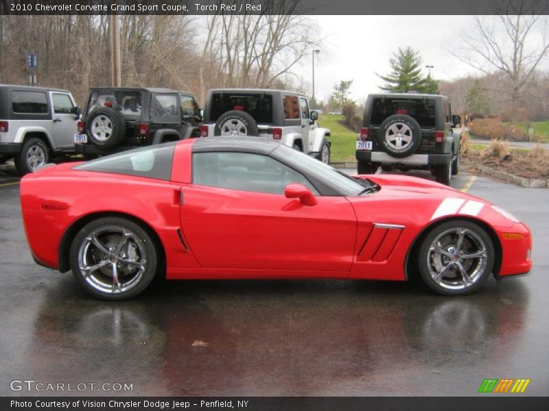  2010 Corvette Grand Sport Coupe Torch Red