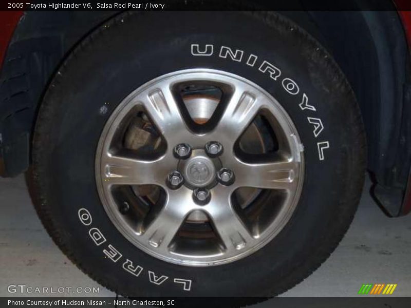 Salsa Red Pearl / Ivory 2005 Toyota Highlander V6