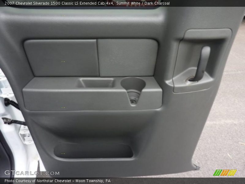 Summit White / Dark Charcoal 2007 Chevrolet Silverado 1500 Classic LS Extended Cab 4x4