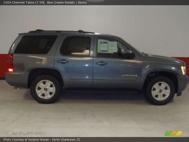 Blue Granite Metallic / Ebony 2009 Chevrolet Tahoe LT XFE