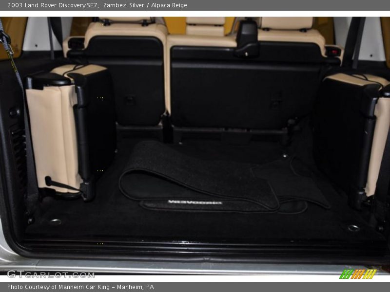 Zambezi Silver / Alpaca Beige 2003 Land Rover Discovery SE7
