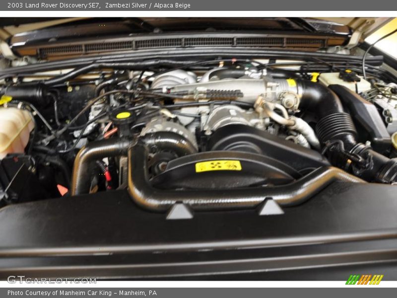 Zambezi Silver / Alpaca Beige 2003 Land Rover Discovery SE7