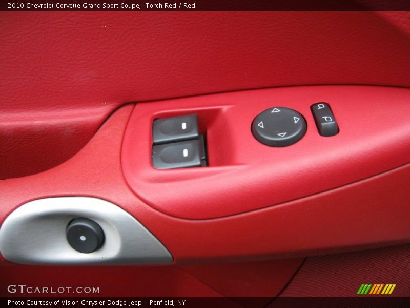 Controls of 2010 Corvette Grand Sport Coupe