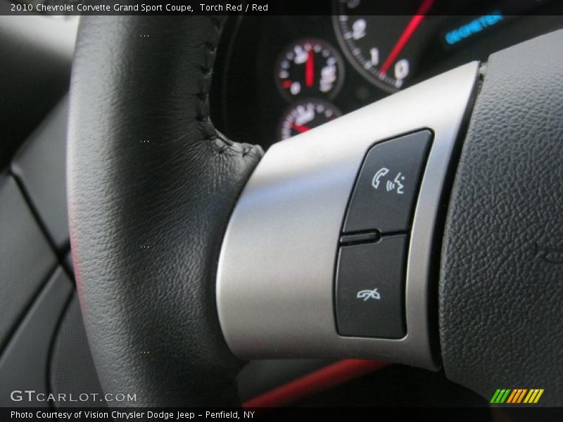 Controls of 2010 Corvette Grand Sport Coupe