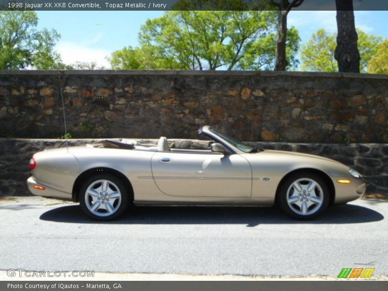  1998 XK XK8 Convertible Topaz Metallic