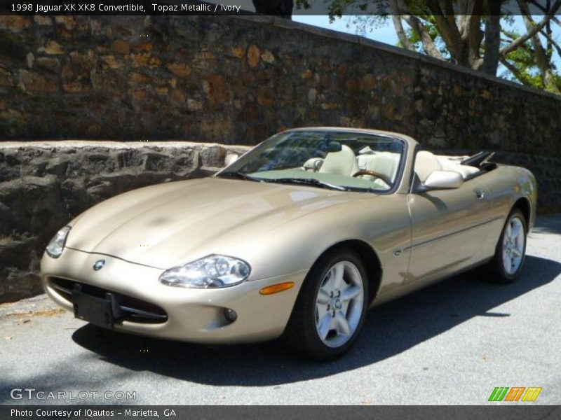 Front 3/4 View of 1998 XK XK8 Convertible