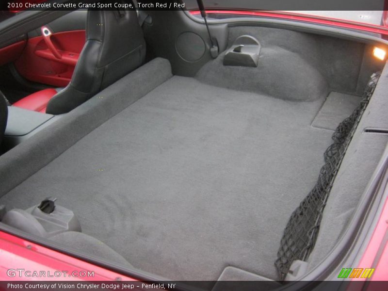  2010 Corvette Grand Sport Coupe Trunk