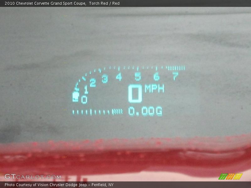  2010 Corvette Grand Sport Coupe Grand Sport Coupe Gauges