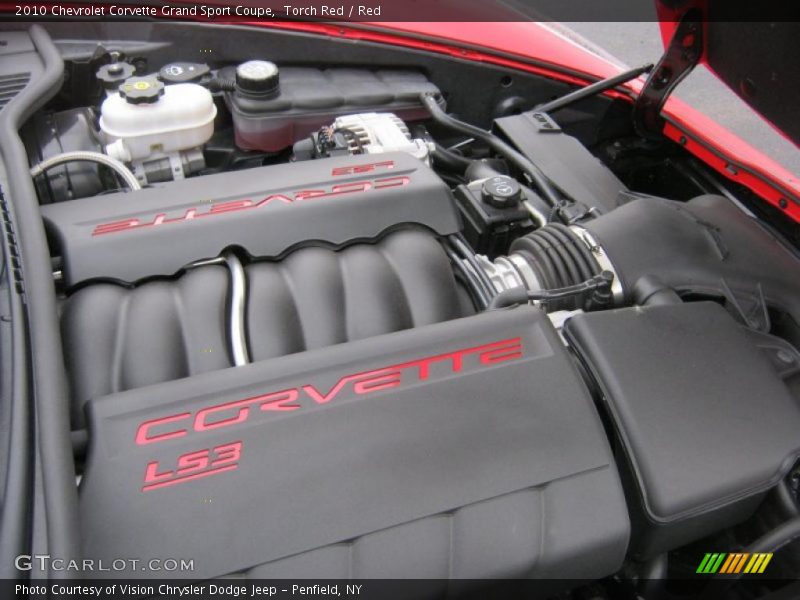  2010 Corvette Grand Sport Coupe Engine - 6.2 Liter OHV 16-Valve LS3 V8