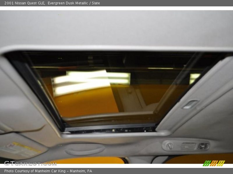 Evergreen Dusk Metallic / Slate 2001 Nissan Quest GLE