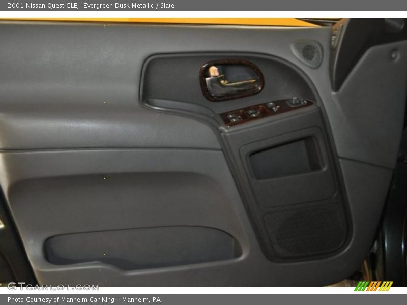 Evergreen Dusk Metallic / Slate 2001 Nissan Quest GLE