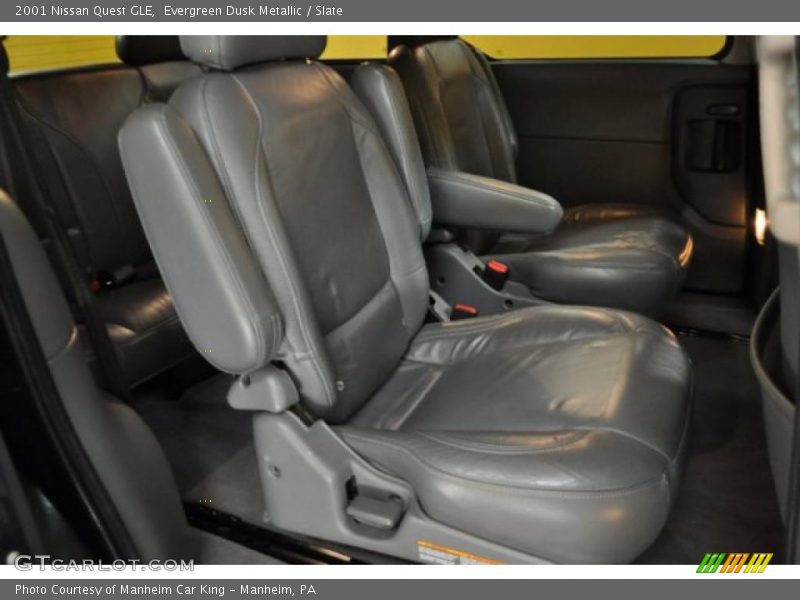 Evergreen Dusk Metallic / Slate 2001 Nissan Quest GLE