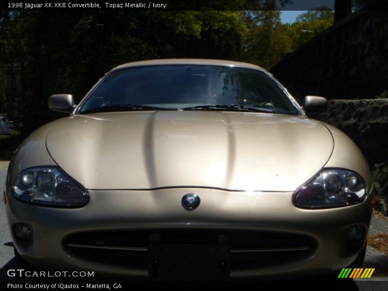 Topaz Metallic / Ivory 1998 Jaguar XK XK8 Convertible