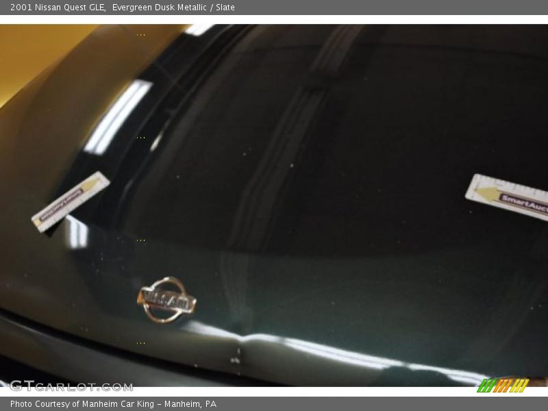 Evergreen Dusk Metallic / Slate 2001 Nissan Quest GLE