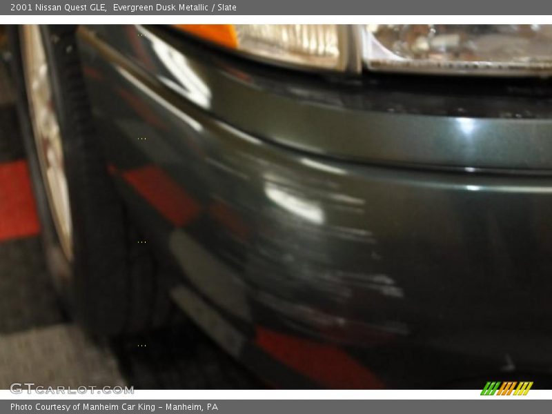 Evergreen Dusk Metallic / Slate 2001 Nissan Quest GLE