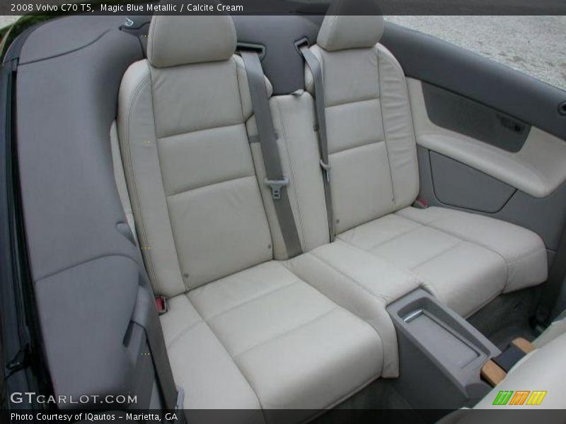 Magic Blue Metallic / Calcite Cream 2008 Volvo C70 T5