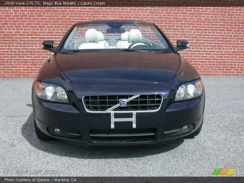 Magic Blue Metallic / Calcite Cream 2008 Volvo C70 T5