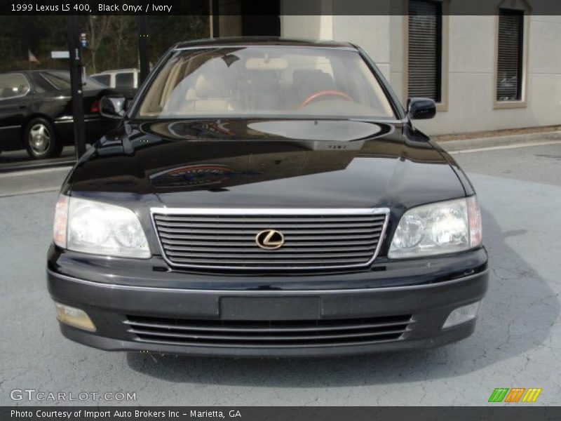 Black Onyx / Ivory 1999 Lexus LS 400