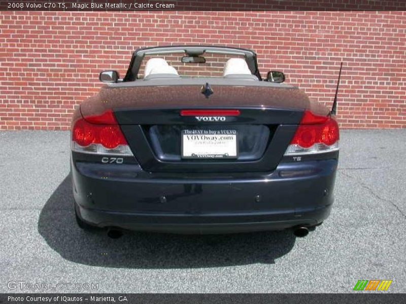 Magic Blue Metallic / Calcite Cream 2008 Volvo C70 T5