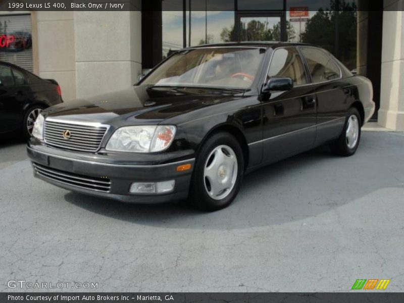 Black Onyx / Ivory 1999 Lexus LS 400