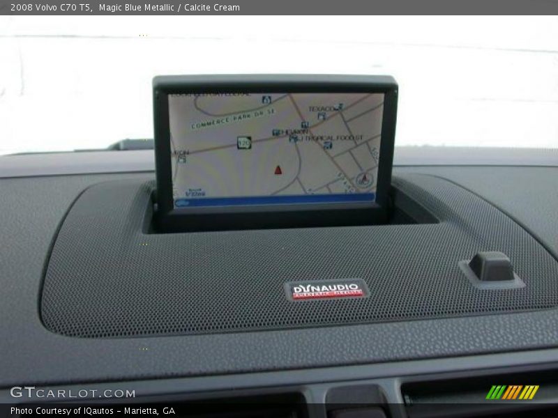 Magic Blue Metallic / Calcite Cream 2008 Volvo C70 T5