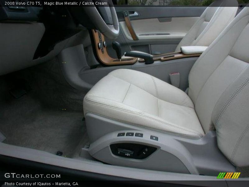 Magic Blue Metallic / Calcite Cream 2008 Volvo C70 T5