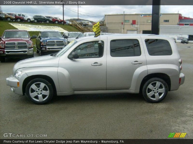 Silverstone Metallic / Ebony Black 2008 Chevrolet HHR LS