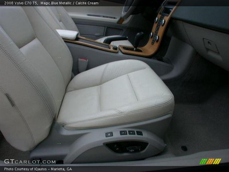 Magic Blue Metallic / Calcite Cream 2008 Volvo C70 T5