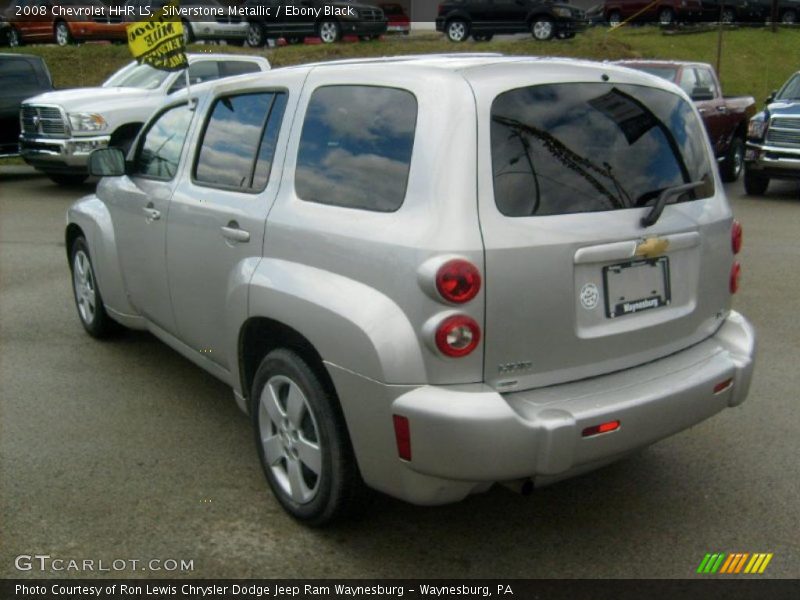 Silverstone Metallic / Ebony Black 2008 Chevrolet HHR LS