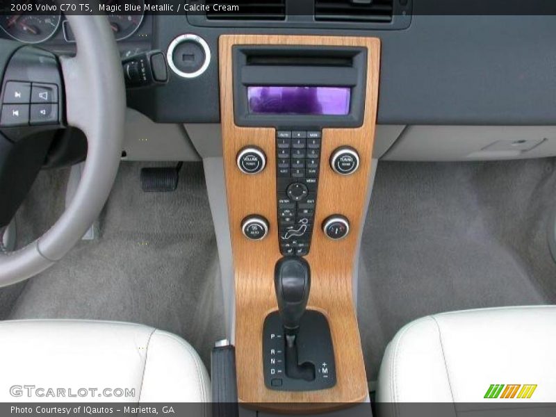 Magic Blue Metallic / Calcite Cream 2008 Volvo C70 T5