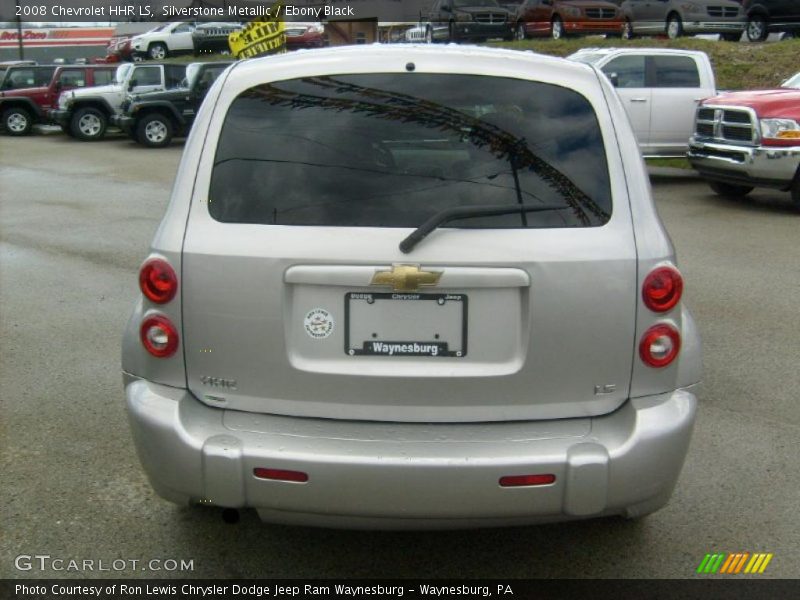 Silverstone Metallic / Ebony Black 2008 Chevrolet HHR LS