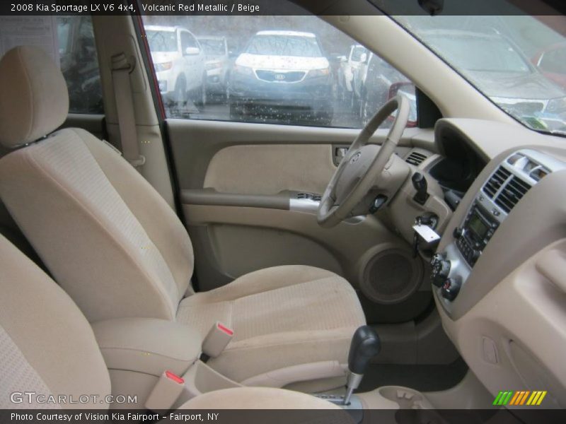  2008 Sportage LX V6 4x4 Beige Interior
