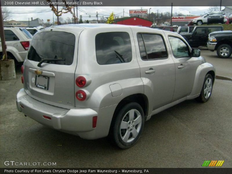 Silverstone Metallic / Ebony Black 2008 Chevrolet HHR LS