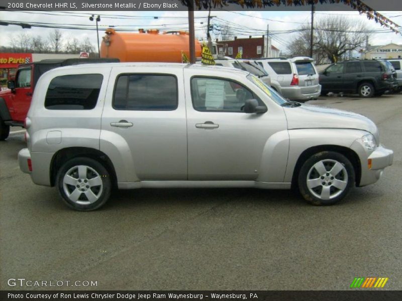 Silverstone Metallic / Ebony Black 2008 Chevrolet HHR LS