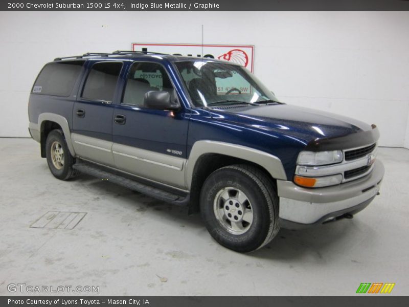 Indigo Blue Metallic / Graphite 2000 Chevrolet Suburban 1500 LS 4x4