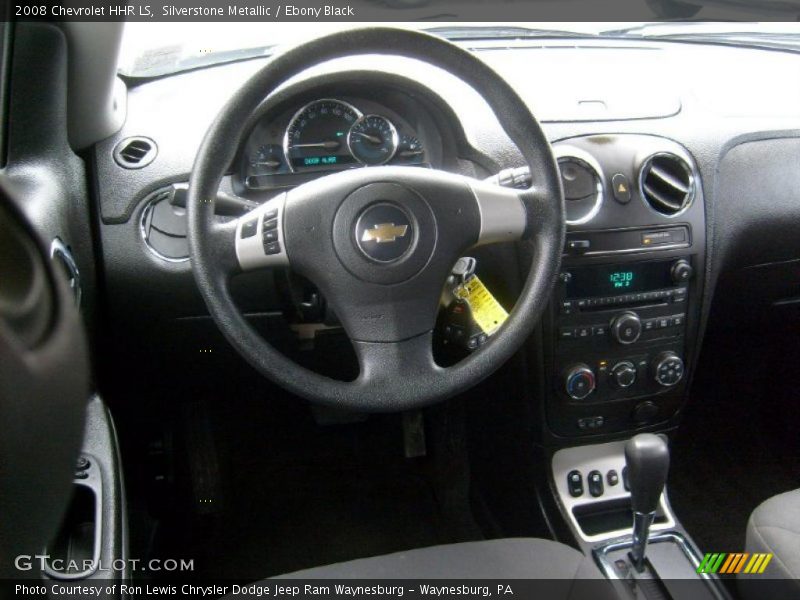 Silverstone Metallic / Ebony Black 2008 Chevrolet HHR LS