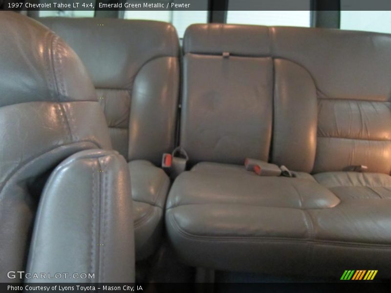 Emerald Green Metallic / Pewter 1997 Chevrolet Tahoe LT 4x4