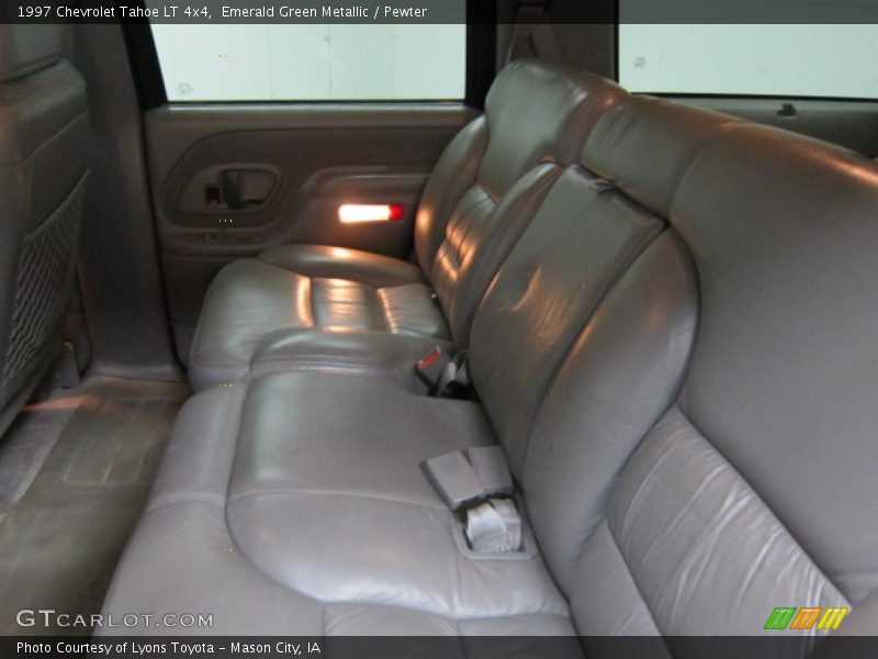Emerald Green Metallic / Pewter 1997 Chevrolet Tahoe LT 4x4