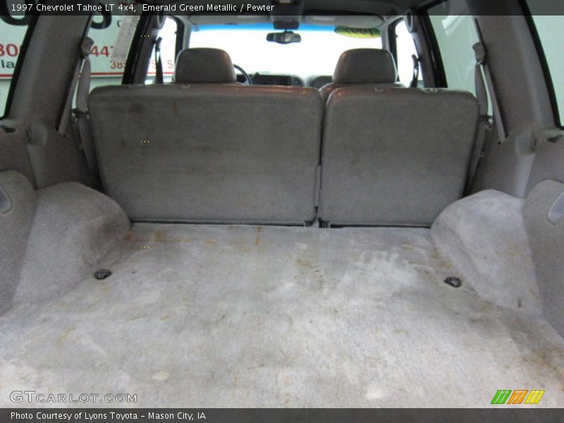 Emerald Green Metallic / Pewter 1997 Chevrolet Tahoe LT 4x4
