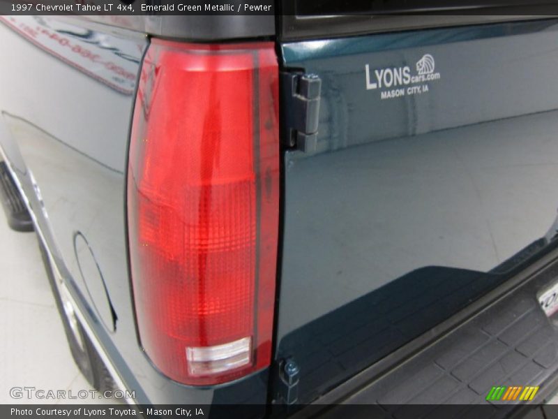 Emerald Green Metallic / Pewter 1997 Chevrolet Tahoe LT 4x4