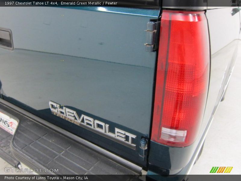 Emerald Green Metallic / Pewter 1997 Chevrolet Tahoe LT 4x4