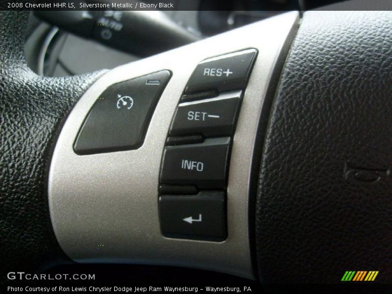 Silverstone Metallic / Ebony Black 2008 Chevrolet HHR LS