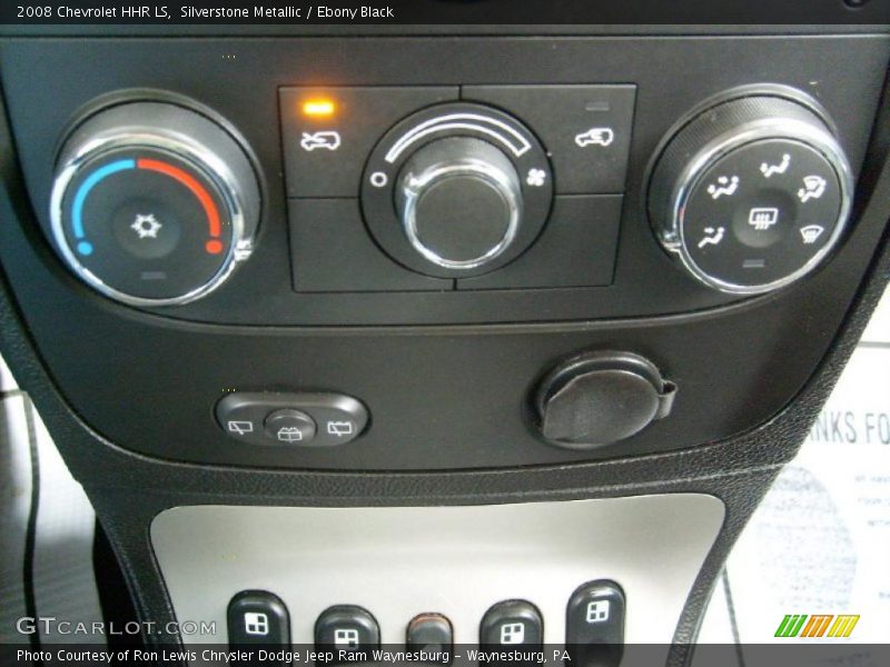 Silverstone Metallic / Ebony Black 2008 Chevrolet HHR LS