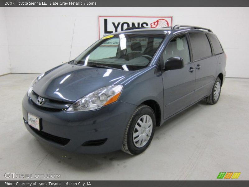 Slate Gray Metallic / Stone 2007 Toyota Sienna LE