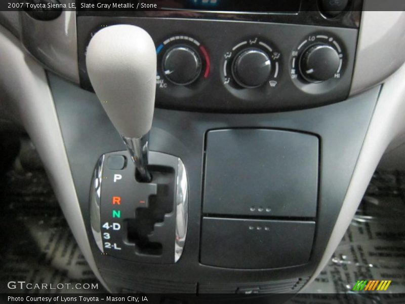 Slate Gray Metallic / Stone 2007 Toyota Sienna LE