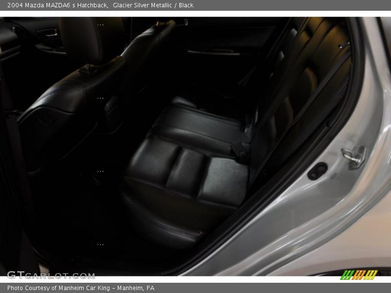 Glacier Silver Metallic / Black 2004 Mazda MAZDA6 s Hatchback