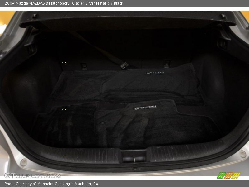 Glacier Silver Metallic / Black 2004 Mazda MAZDA6 s Hatchback
